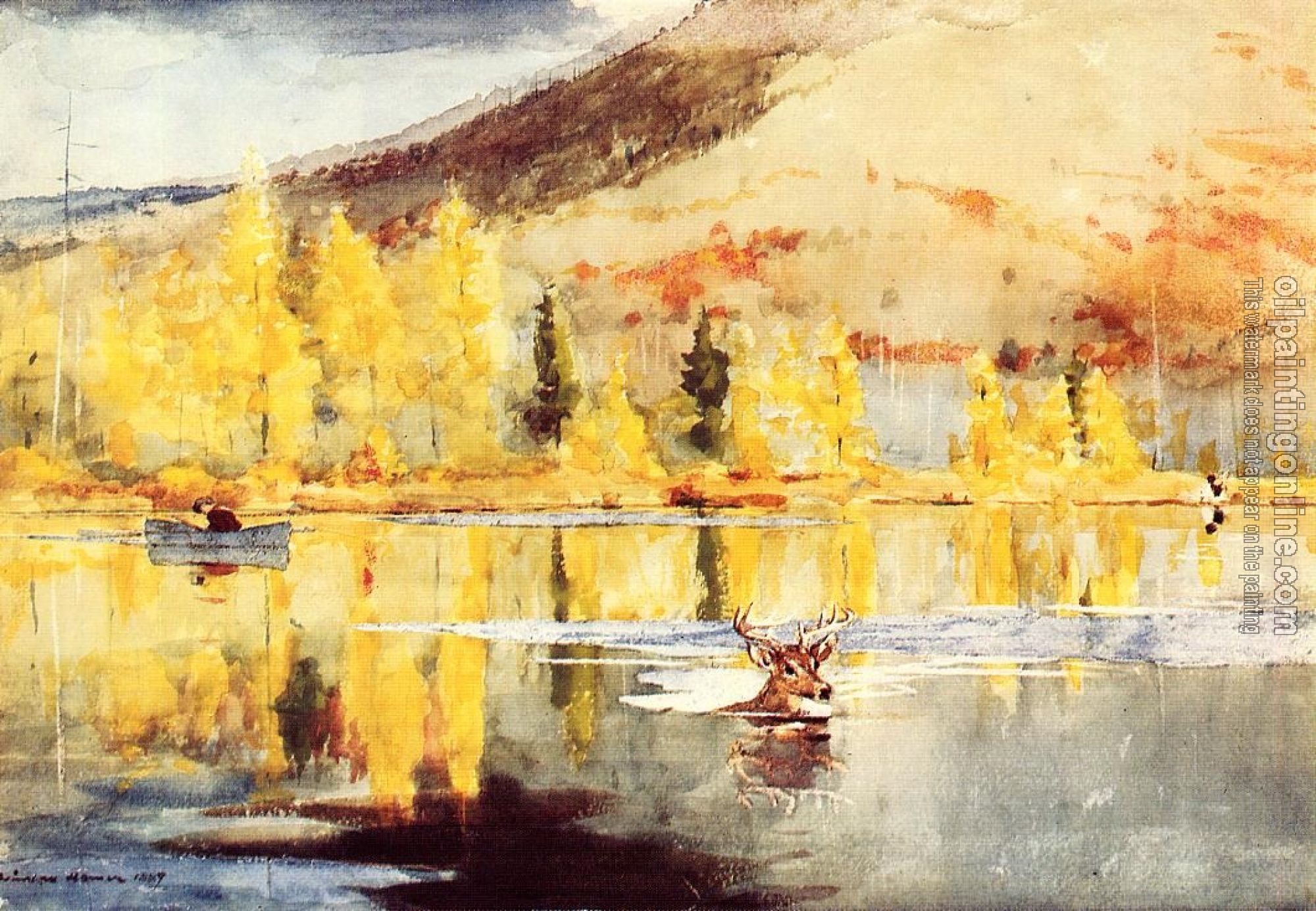 Homer, Winslow - An October Day